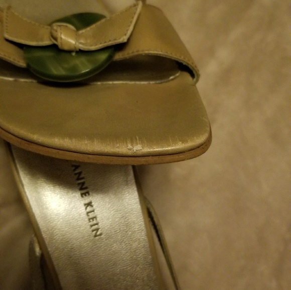 AK Annie Klein Previously Loved Leather Slides - Picture 4 of 6